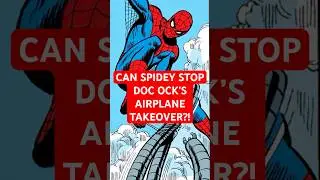 Doc Ock&rsquo;s Airplane Heist! #spiderman #comicbookhistory #marvelcomics #classiccomics #marvel #comics
