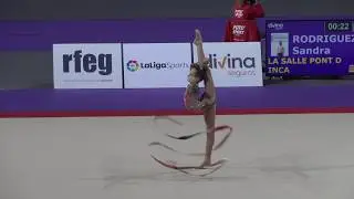 Sandra Rodriguez, campeona Copa Base infantil, La Salle Pont d'Inca (BAL) Pamplona 2019
