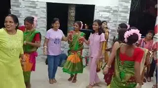 Jhumur Dance performed by another group of Adivasi Tribal People of Sunderban, West Bengal, India.