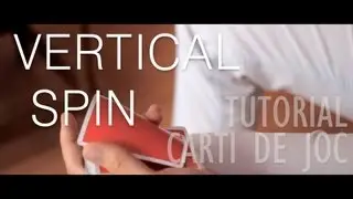 Tutorial. Carti de Joc - Vertical Spin