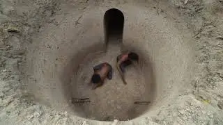 69 Days Building The Most Amazing Underground Temple House and Swimming Pool Underground