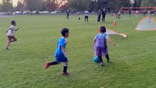 Seiji's SAMURAI soccer practice  10/6/2025