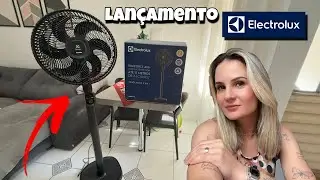 Ventilador de Coluna Electrolux 40cm 6 Pás Efficient DuoForce Air+ Cinza (EFS40)