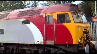 28 August 2011 Watford Junction Class 57 Thunderbird Action