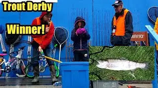 Youth Trout Derby / OFAH Under The Locks Fishing Derby #fishing #troutfishing #rainbowtrout