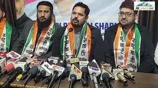 Dheeraj Sharma Nationalist Congress Party National President youthPress Conference 