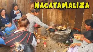 SE HIZO la NACATAMALIZA con Los PAPAS de la JAPONESITA en Pueblos P`urhépechas