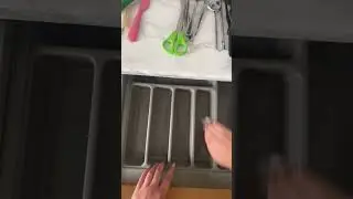 Effortless Clean: Kitchen Draw Organized #timelapse #draw #clean