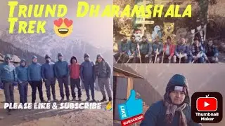 Triund Trek on January 2026 | Triund Trek Mcleodganj, Himachal Pradesh | 