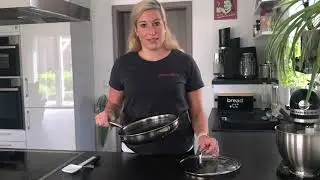 Tina Löbel mit Pampered Chef - Pfanne / Wok - Online Kochshow