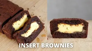 Creamy + Fudgy! INSERT TIRAMISU BROWNIES