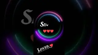 🌹❤simran name art status video.. 👌