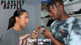 COUPLES PLAYLIST BATTLE 🔥| OUR CURRENT PLAYLIST FOR FALL 2020 | GET LIT WITH US | MARLON T.