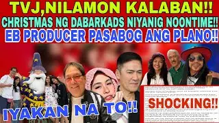 BUMUHUS LUHA😭BOSSING UMALIS NA❓TVJ,NILAMON ANG KALABAN❗CHRISTMAS,NG DABARKADS,NIYANIG BUONG NOONTIME