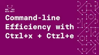 Efficient Command Line Usage With Ctrl-x + Ctrl-e