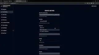 How to create Vesting using Apply Torque #suinetwork #blockchain #crypto