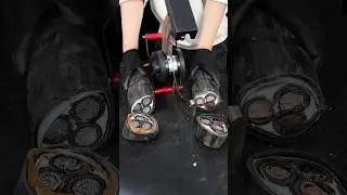 Rechargeable ratchet cable cutter high efficiency tool #shorts #youtubeshorts #wirecutter