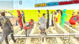 Indian thelf aura simulator character power check train se Indian bike driving 3D