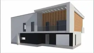 Enebolig Solsiden - eksamen Teknisk Design 2D/3D