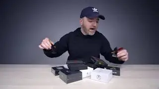 The Official Unbox Therapy X StatGear Collaborative Unboxing Knife w/ Desk Stand