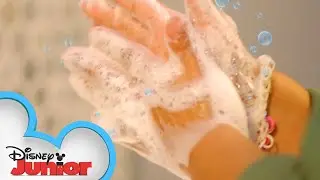Make Sure To Wash Your Hands! | Disney Junior