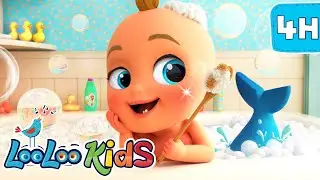 Bath Song and MORE | Let's Do a Bath | Funny Activities at Home | LooLoo Kids | Toddler Videos