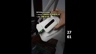 Powerbank Uneed Minibox A7 Jadi UPS Modem, Tetap Internetan Saat Mati Listrik