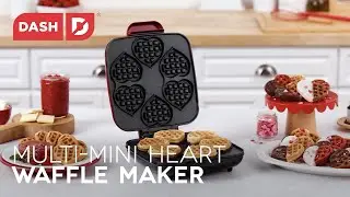 Dash Multi-Mini Heart Waffle Maker