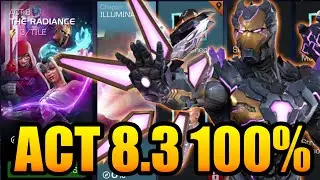 Act 8.3 100% Exploration - Seatin Whale Account - Marvel Contest Of Champions