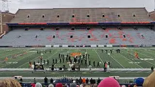 ROWVA Marching Tigers, U of I, 10/25/25