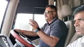 Scania Milty Axle টার্নিং এবং কাটিং | scania multi axle bus | scania bus driving training |