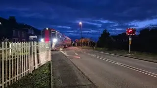 *Class 197s On Test* Harlech Morfa Level Crossing, Gwynedd (29/01/2026)