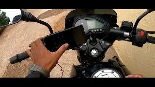 HOW INSTALL MOBILE MOUNT WITH CHARGER  ON YOUR PULSAR 150 .BIKE