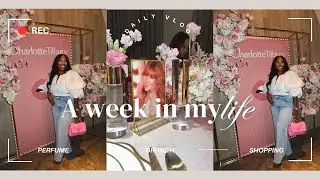 WEEKLY VLOG! I MADE MY OWN PERFUME, CHARLOTTE TILBURY EVENT & SHOPPING! | POCKETSANDBOWS