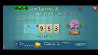 lords mobile lucky cards