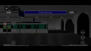 Les m&eacute;tros parisiens (M&eacute;tro 3bis et 4) Transport Simulator 2D Roblox
