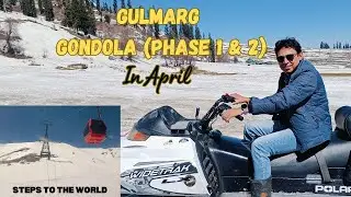 Weekend Trip | Gulmarg Gondola in April | Snow biking | Dal Lake Shikara Ride |