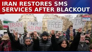 Iran Restores SMS Services After Internet Blackout Amid Deadly Protest Crackdown | Watch