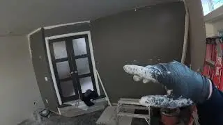 #4 Стандартная рутина drywallera. Клеим ленты на швы