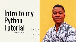 Python Tutorial Introduction