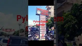 Pylon/Totem Sign Board #signage #3dletters #shorts #signboards #signomart #neonsign #signboards