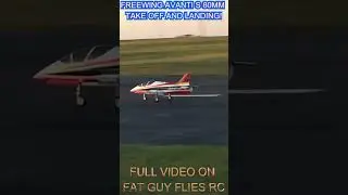 FREEWING AVANTI S GRASS OPS AND REVIEW by Fat Guy Flies RC