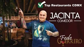 COMEDOR JACINTA ✅ Top Restaurantes CDMX. Fascinante experiencia culinaria FINE DINING
