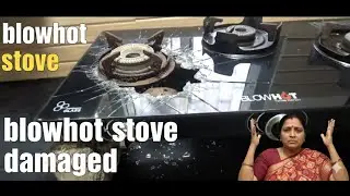 blowhot 3 burner gas stove/English audio