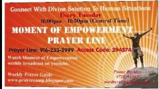 TELE-CONFERENCE PRAYER LINE- UNCOMMON BREAKTHROUGH..wmv