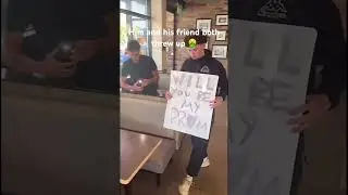 Him and his friend both threw up while he was asking her to prom. #fyp #viral #gross #funny