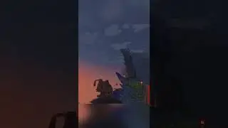 BOTW Minecraft Roller-Coaster Part 9 #ZeldaBOTW #Hyrule #Link #ZeldaGame #MinecraftWorld #Rollercoas