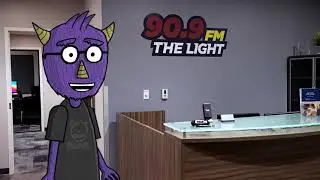 90.9 The Light Radio Station Tour (Virtual Media Production)