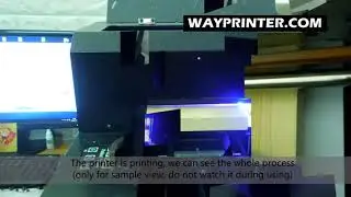 wood wine box boxes printing by small A4 A3 uv flatbed printer