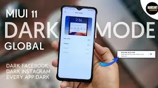 Enable Force Dark Mode Every App in MIUI 11 | New MIUI Hidden Setting | Enable Facebook Dark Mode 🔥